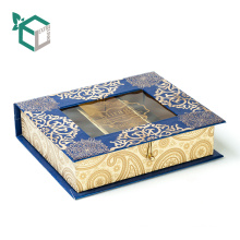 Производитель Китай классический дизайн формы книги еды внутри коробки шоколада упаковывая трюфель 